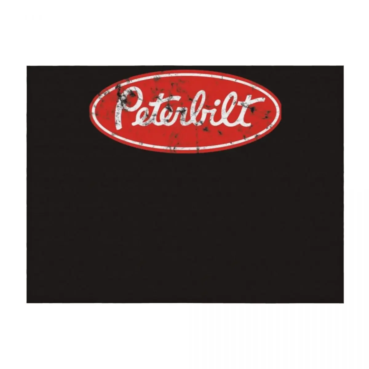

Peterbilt logo (distressed) Throw Blanket halloween Sleeping Bag Bed linens Sofa Quilt Blankets