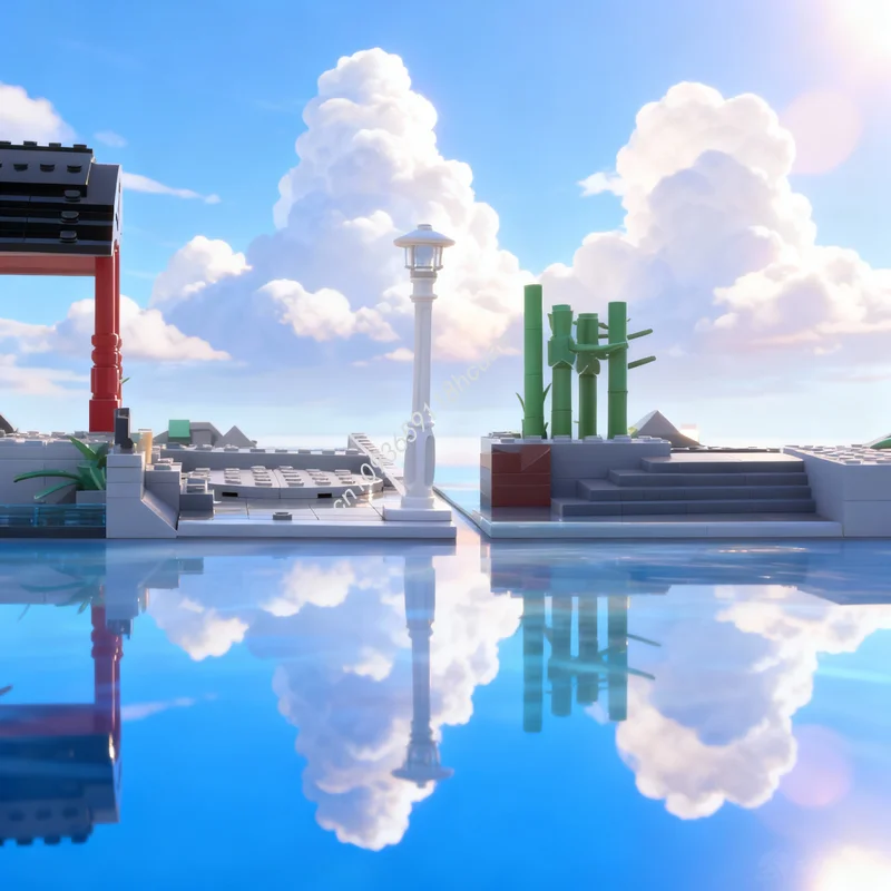 

729pcs MOC Ninjia City Ends Model Building Blocks Construction Assemble DIY Creative Christmas Gifts Idea Toy Education Brick