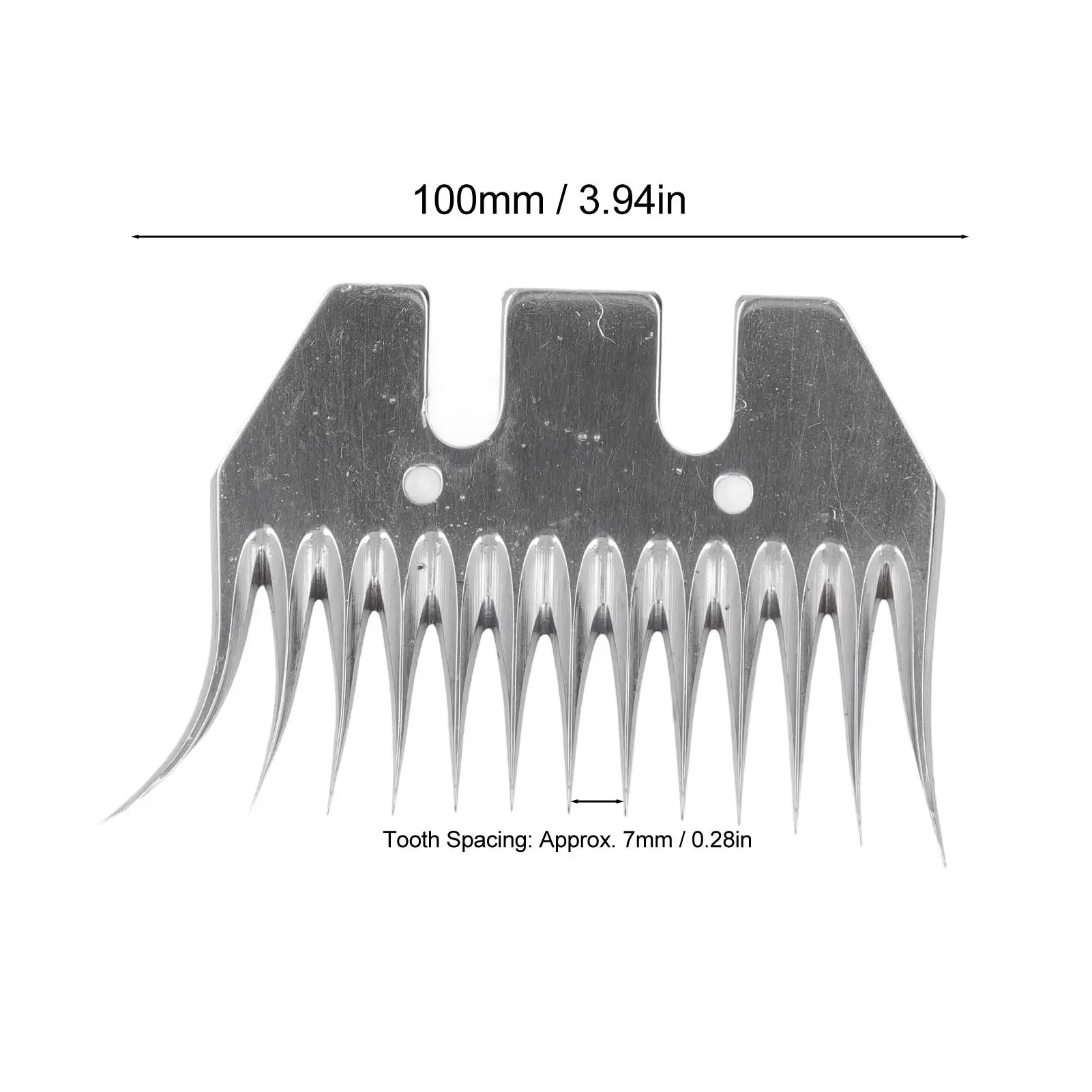 13 Teeth Curved Sheep Shears Blades Wool Clipper Comb Trimmer Cutter Set Kit for Grooming