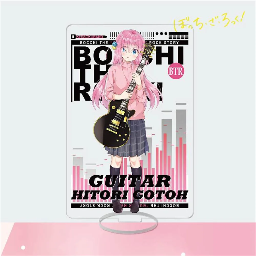 NEW Anime Bocchi the Rock 10CM Acrylic Stand Model Cosplay Characters Ornament Accessories Goods Collection Gifts