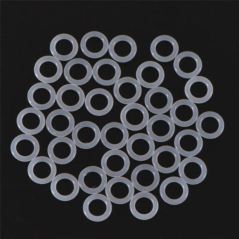 120PCS Rubber O Ring Switch Dampeners White Damper For Mechanical Keyboard Cherry MX Switch Keyboards Keycap Dampers