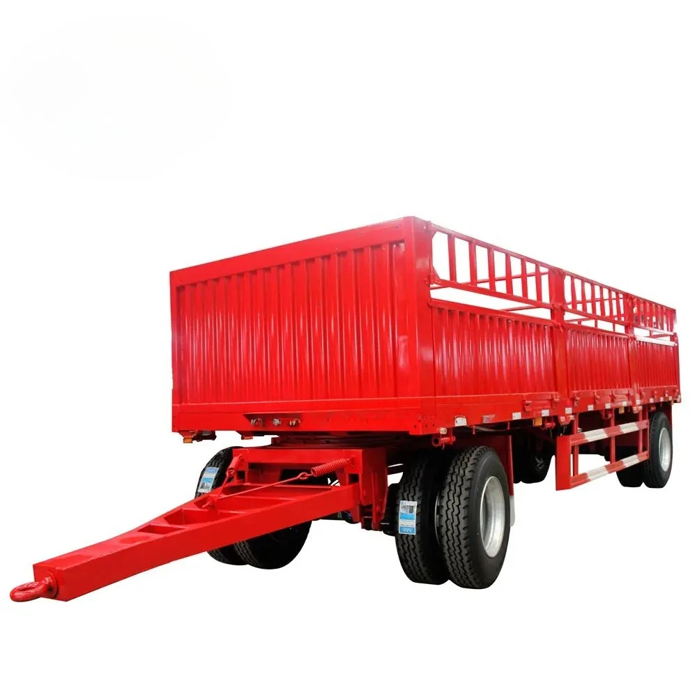 2025Farm Мини-напівприцеп Утилита Сельскохозяйственная грузовик с боковой панелью Draw Bar Полуприцеп