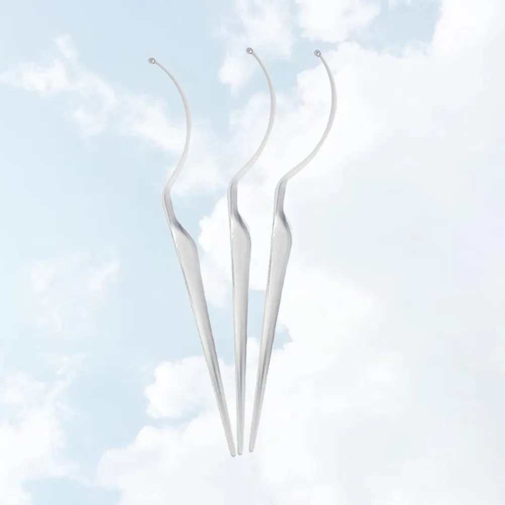 3Pcs Fake Eyelash Display Tool Adjustable Curve Eyelashes Wearing Aid Salon Accessories Eyelash Grafting Kit Salon Accessories