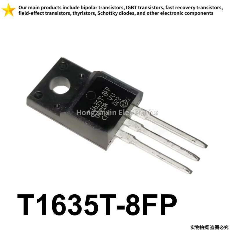 10 pièces, thyristor bidirectionnel T1635T-8FP T1635T 8FP TO-220F 16A800V