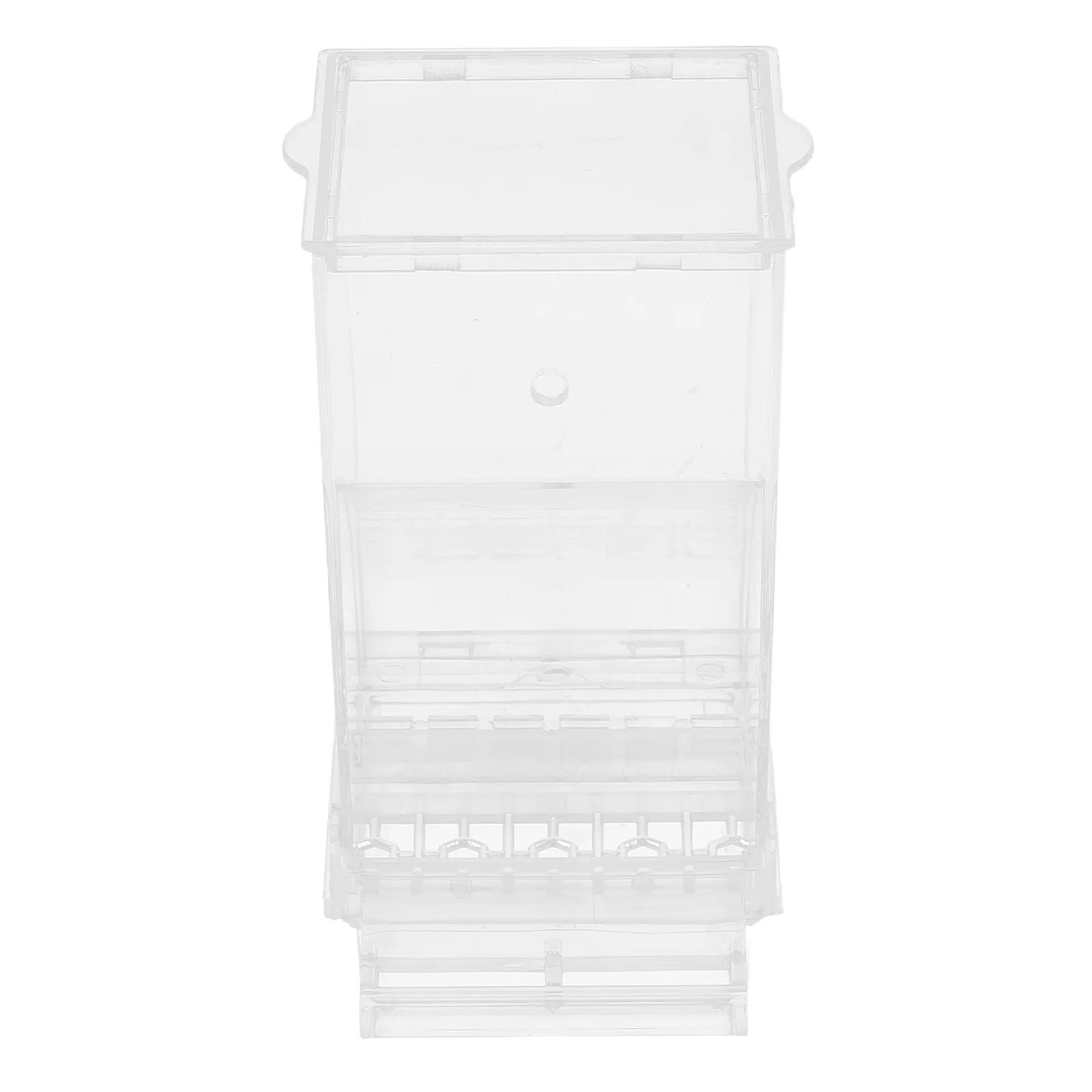 

Bird Feeder Automatic Small Parrot Seed Tray Feeding Station Abs Food Container