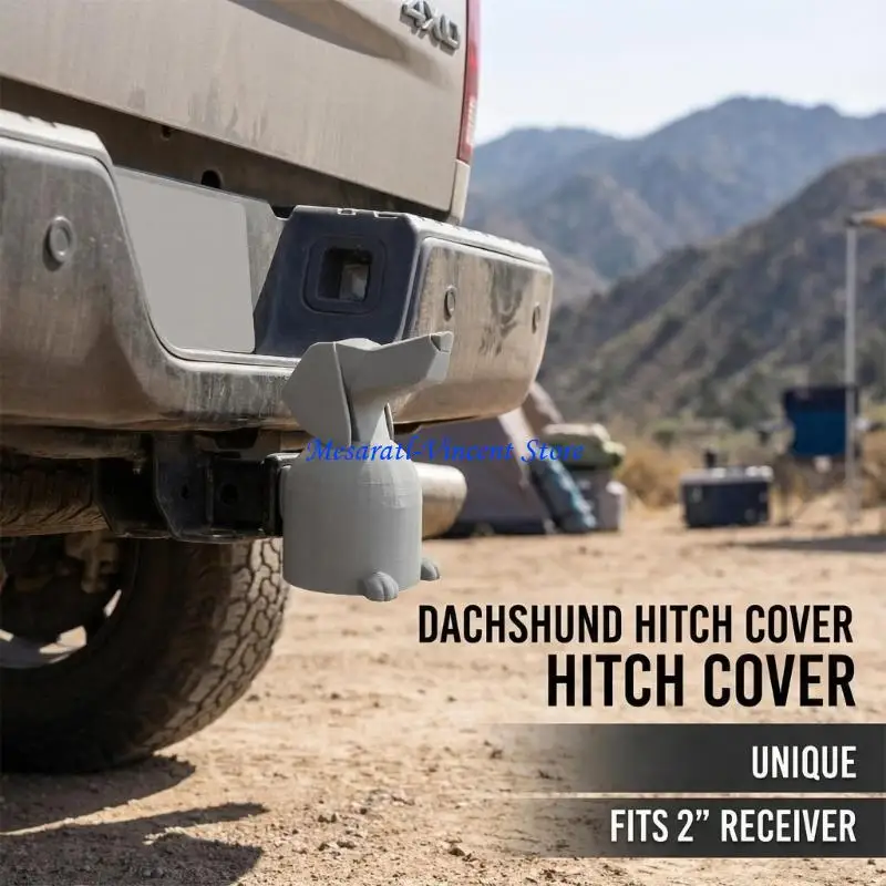 

A70F Decroative Tow Hitch Cover Trailer Coupling Cover For Detailing Maintenance