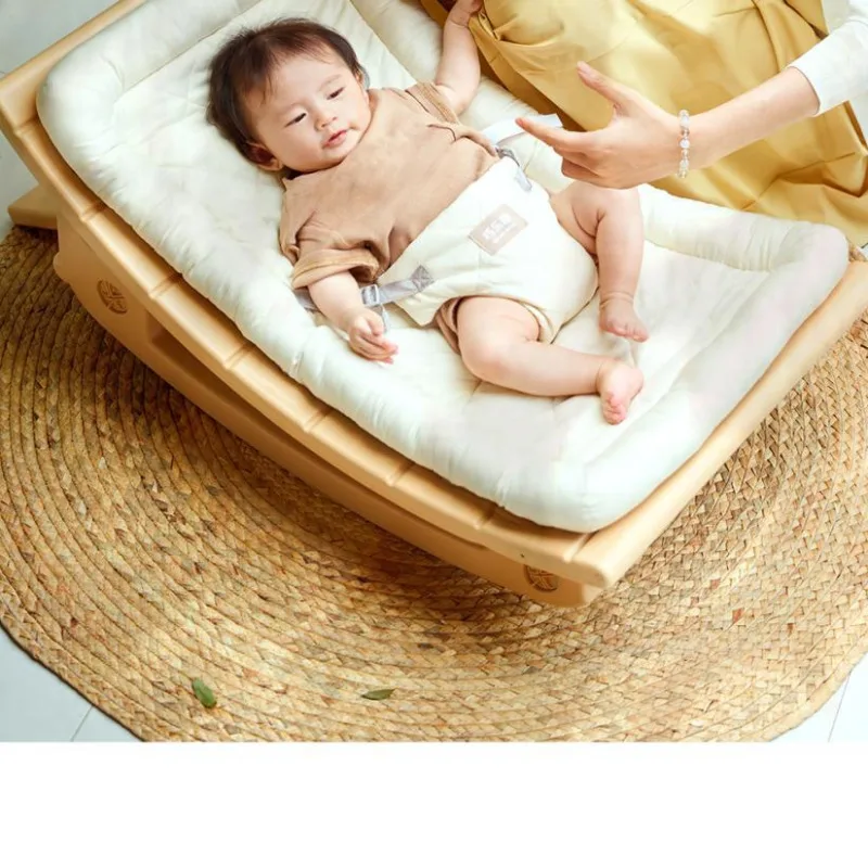 Electric baby rocking chair baby recliner baby comforting artifact newborn cradle chair