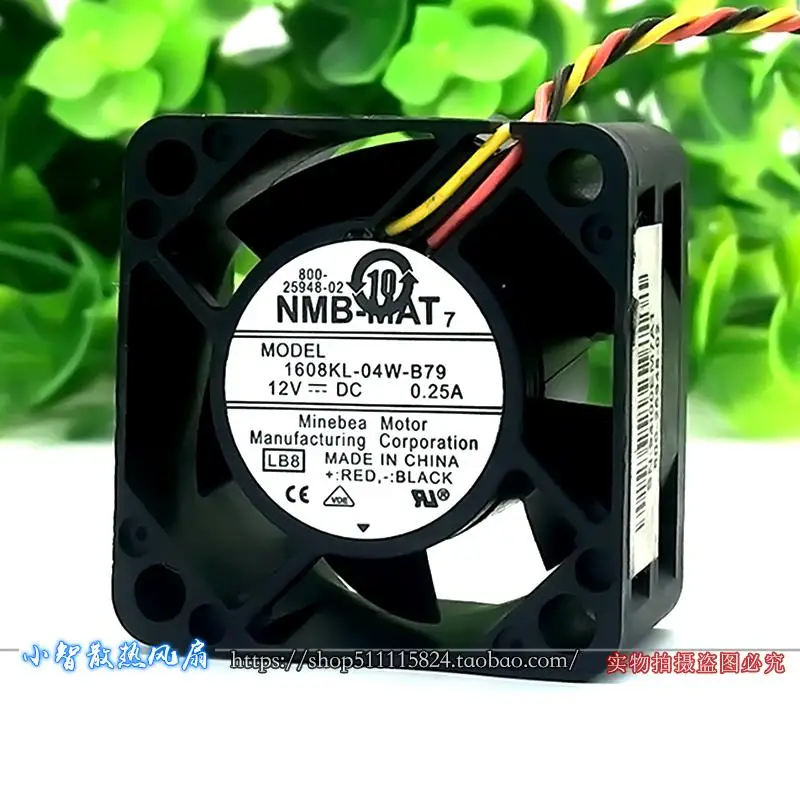 

ОРИГИНАЛ 1608KL-04W-B79 12 В 0,25 А 4020 40*40*20 мм НОВЫЙ ОХЛАЖДАЮЩИЙ ВЕНТИЛЯТОР РАДИАТОР