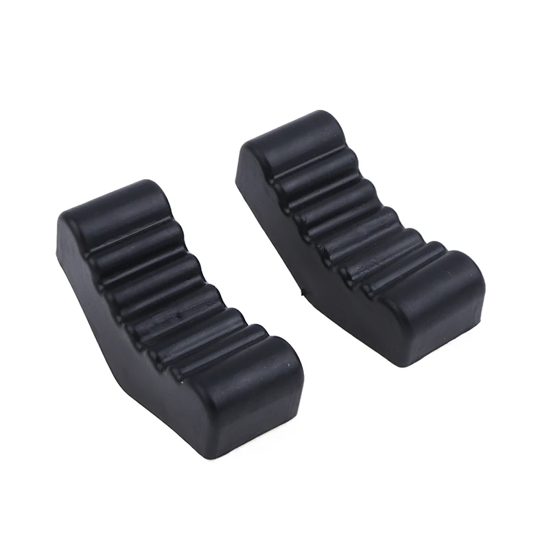 

【MO】2Pcs Car Lift Jack Stand Pad Rubber Slotted Adapter Frame Rail Grip Pads Protector Universal Grip Repair Tools For Car Jack