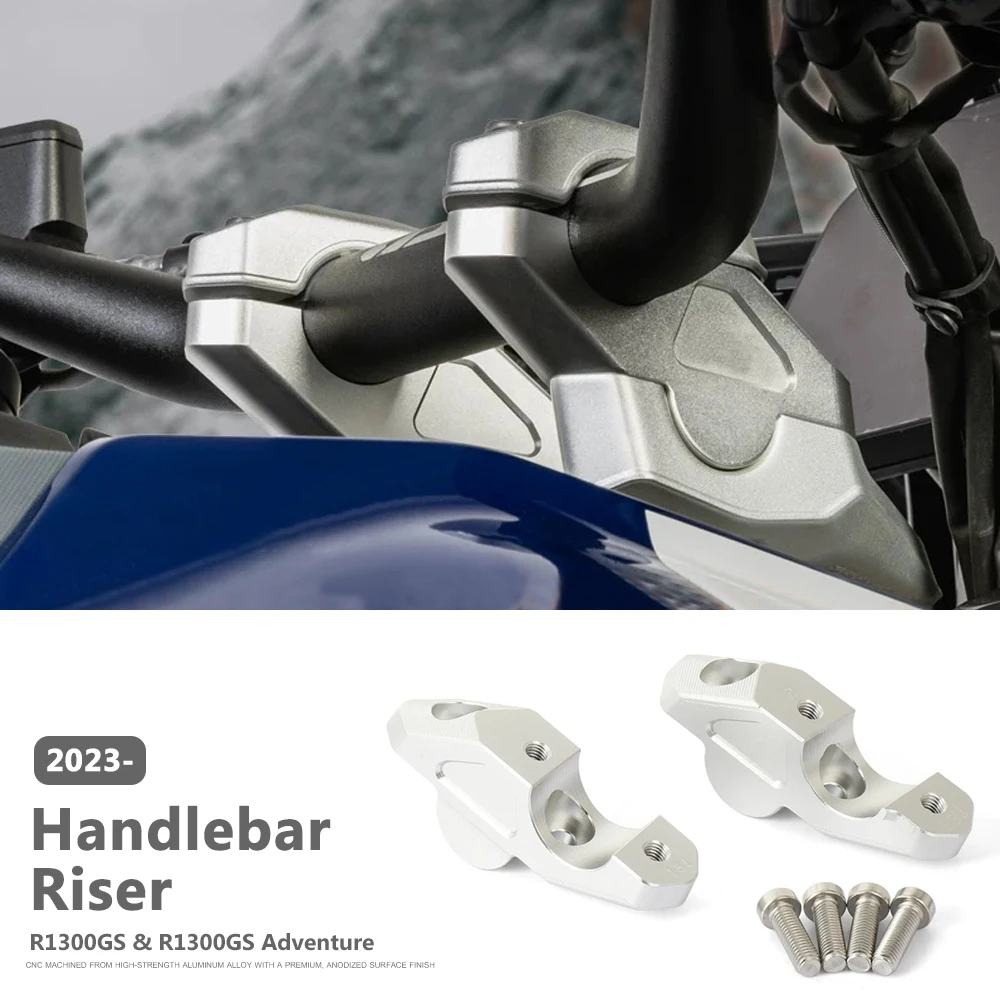 

New Motorcycle For BMW R 1300 GS R1300gs R1300GSA R1300GS Adventure 2023-2025 2024 Handlebar Riser Bar Mount Handle Clamp Kit