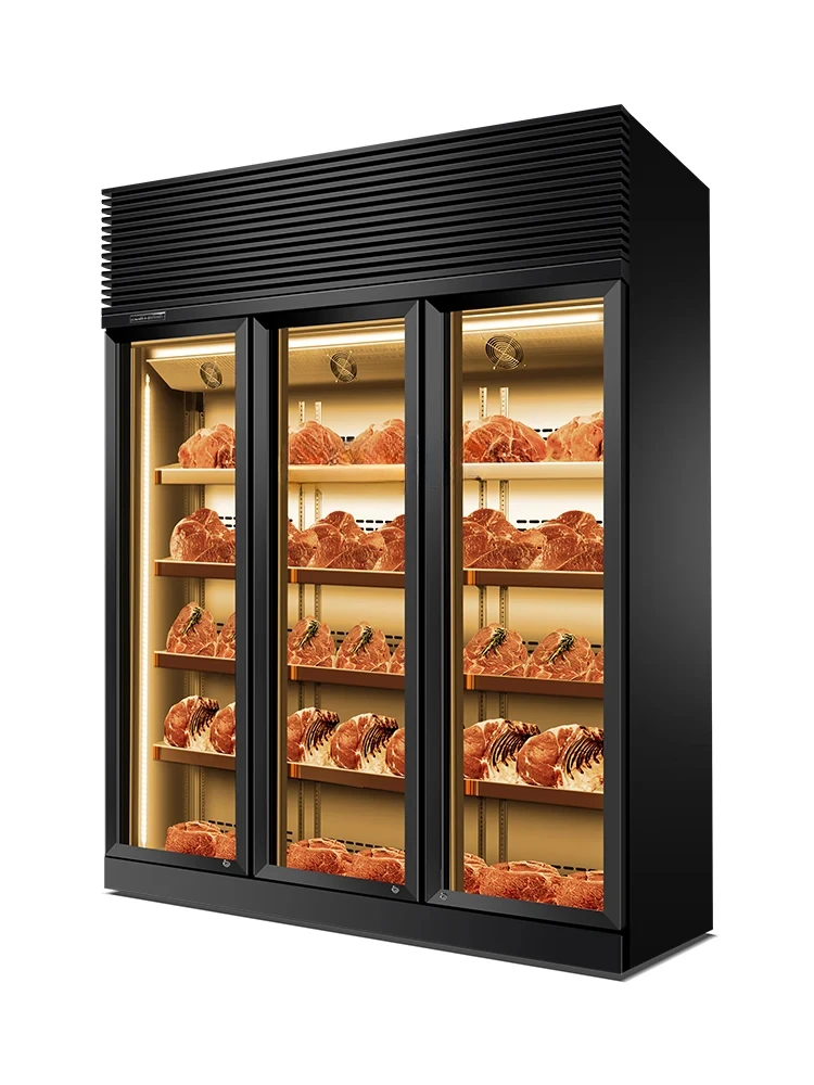 

Beef Jerky Cooked Cabinet and Cattle Display Cabinet Constant Temperature Commercial Barbecue Refrigerated Freezer