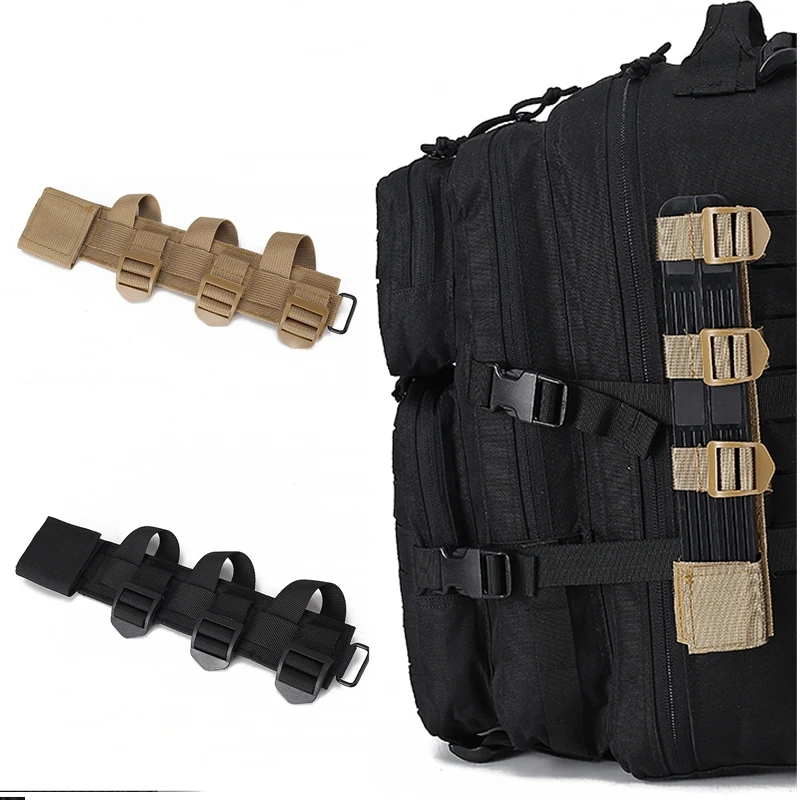 

Outdoor Portable Knife Set Tactical Pendant Strap Fixing Strap Molle Accessories Tool Fixing Rope