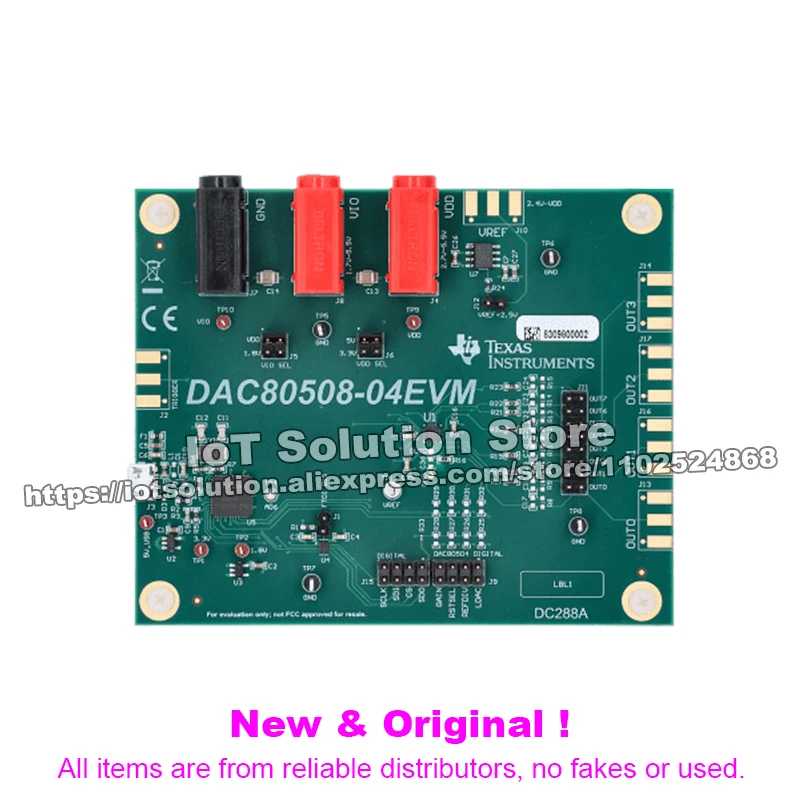 DAC80508-04EVM DAC80508 and DAC80504 evaluation module