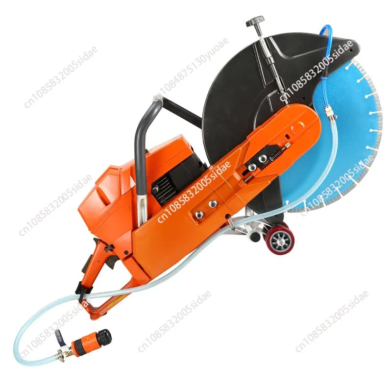 350mm/400mm high-horsepower power cutting saw, gasoline concrete cutting machine, fire-fighting toothless saw