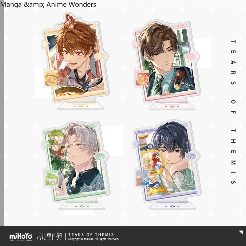

Official MiHoYo Tears of Themis Vilhelm Richard Albert De Haspran Acrylic Stand Standing Sign Anime Cosplay Xmas Gifts Game