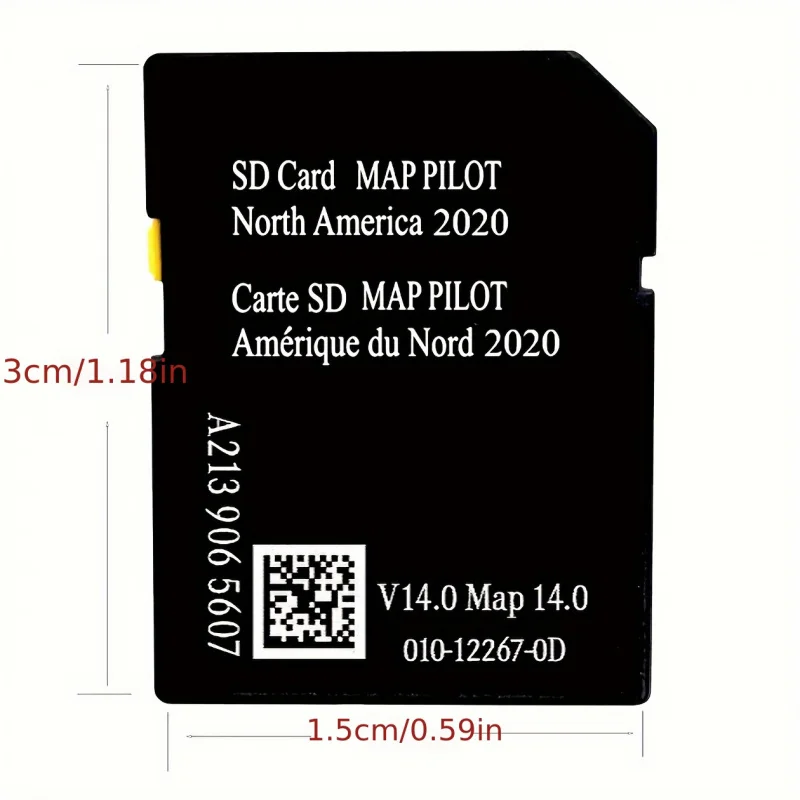 Navigation SD Card Map Compatible With Mercedes Garm./Pilot, C-Class E-Class GLC.Version 14.0 (MAP 14.0) ONLY BE Used In The Aud