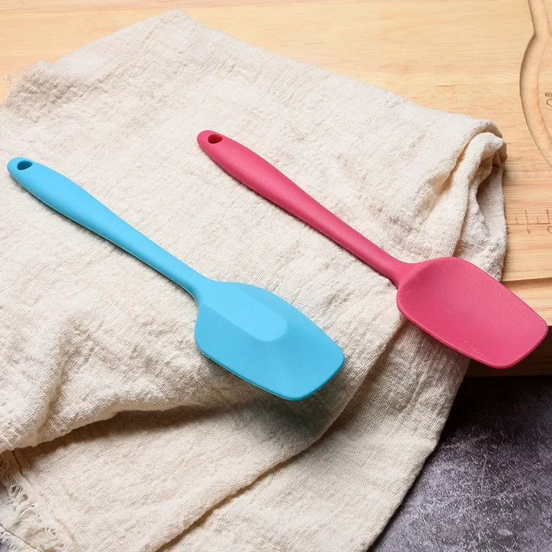 Food Grade Silicone Square Shovel Small Size 20.5cm Baking and Decorating Tool T-shaped Shovel Cake Cream Shovel