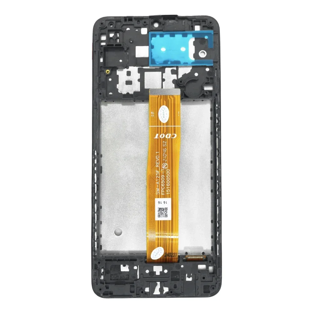 New Tested LCD for Samsung Galaxy A12 A125F LCD Display Touch Screen Digitizer Assembly for Samsung A12 A125F A125M LCD Display image 3