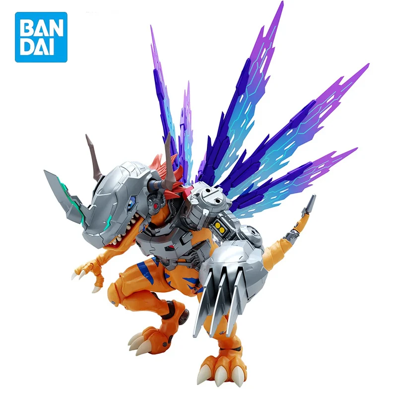 In Stock Genuine Original BANDAI Metal Greymon Digimon Adventure Action Anime Figure Collectible Dolls Statuette Ornament Gift