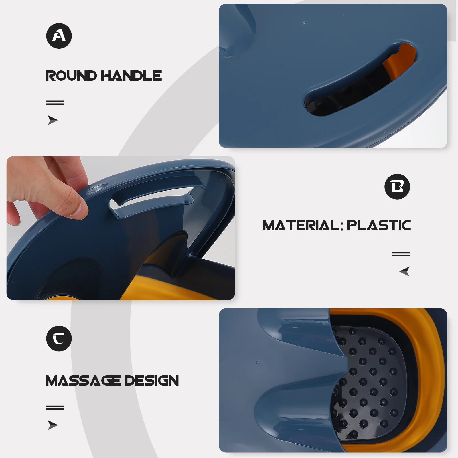 

1 pc Folding Soak Basin Portable Home Bath Bucket For Travel Camping Foot Washing Basin Multi-Use Foot Massage Tub