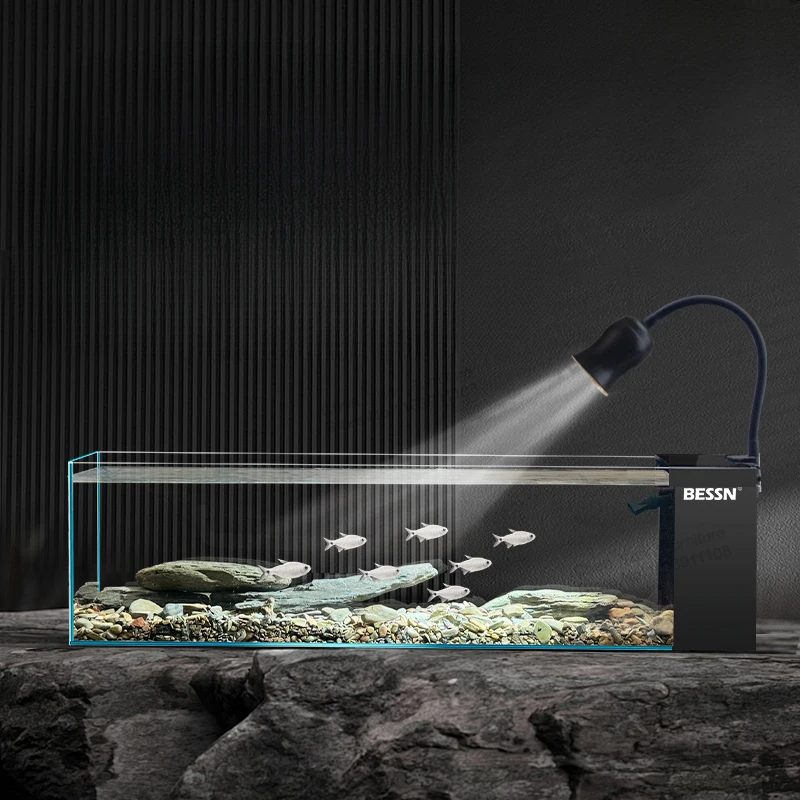 

Ecology Light Fish Tank Decoration Landscaping Aquatic Pet Supplies Filtration Cobble Fish Tank Loop Home Aquarium Pour Aquarium