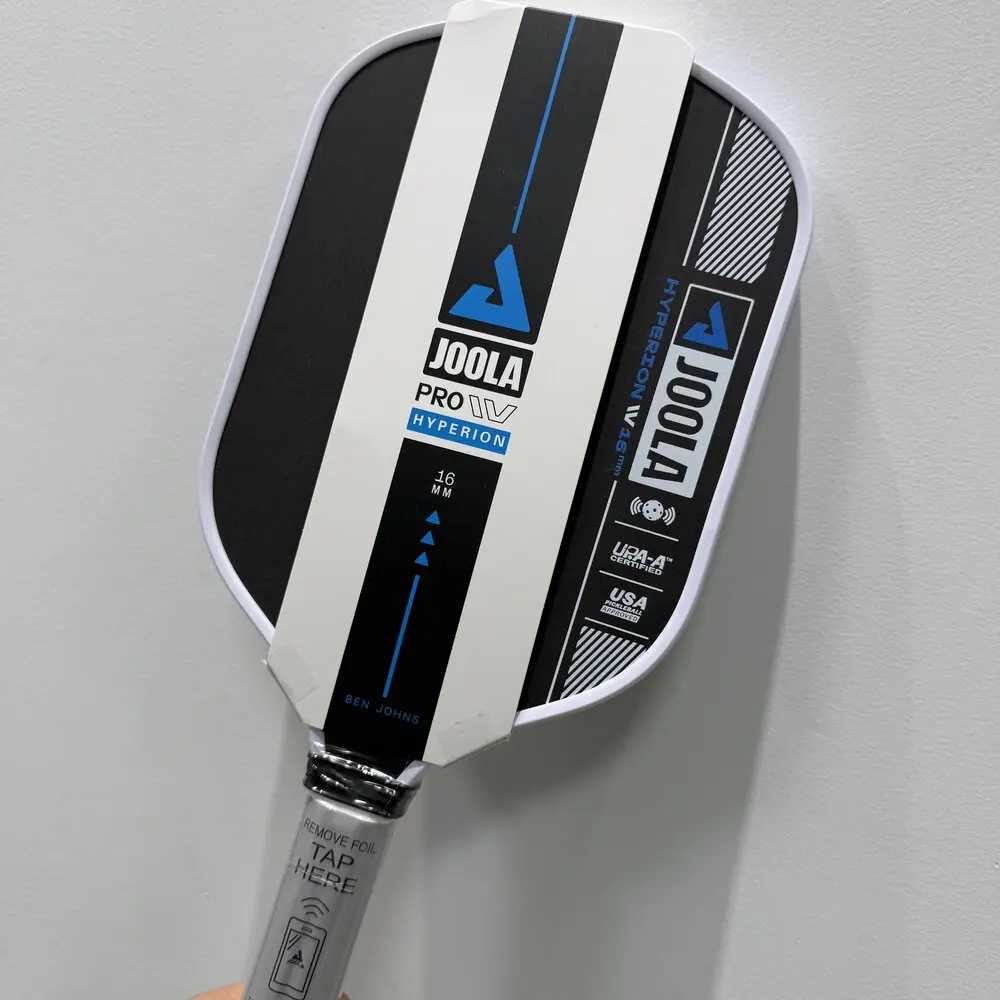

Genuine JOOLA 16MM Pickleball Paddles BEN JOHNS HYPERION PRO IV T700 Carbon Fiber Increased Power Feel Fully Encased Sweet Spot