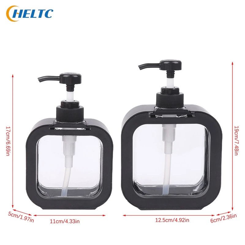 300/500Ml Kitchen Liquid Soap Dispenser Empty Pump Shampoo Bottle Dish Soap Container Bathroom Shower Gel Laundry Liquid Storage