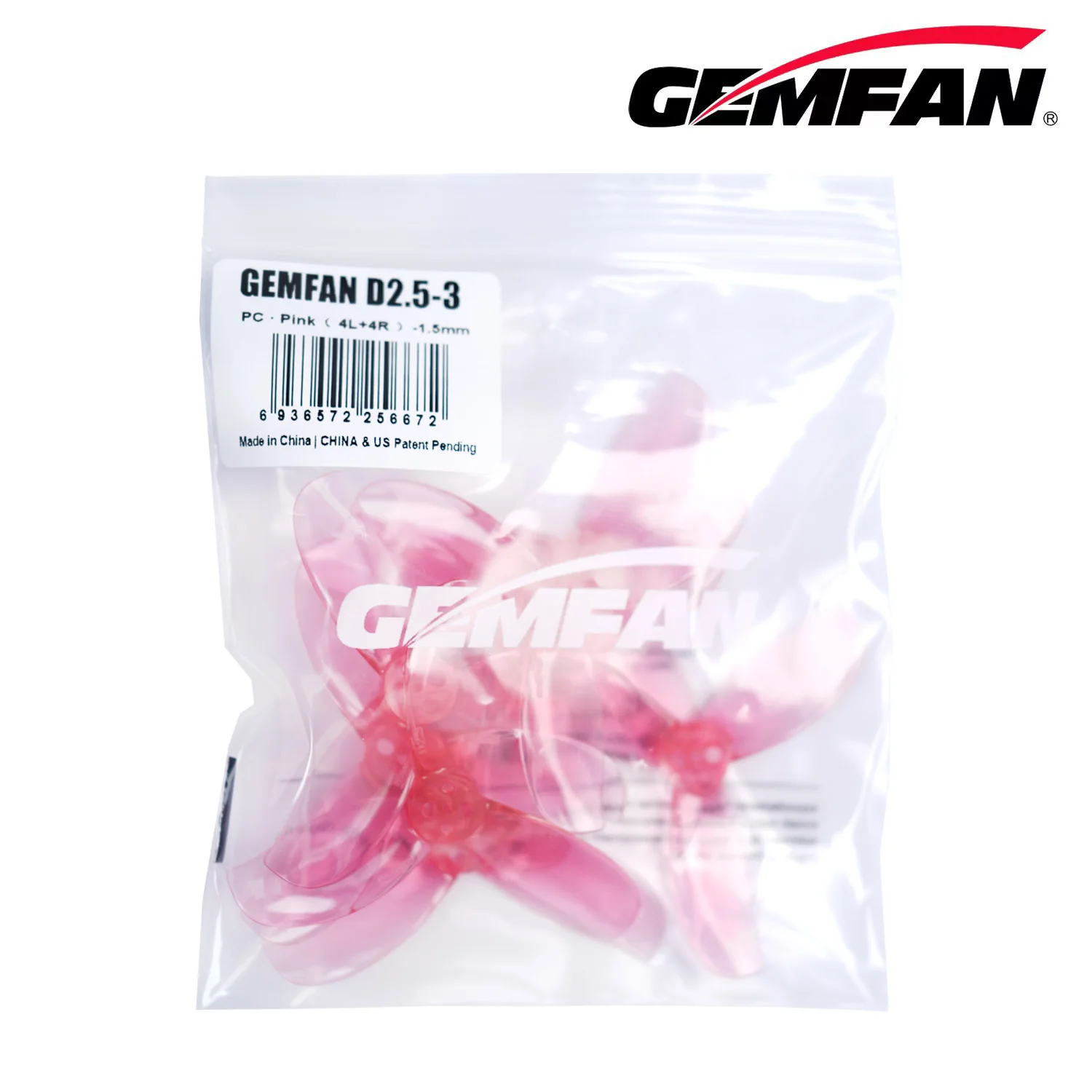 4 pares (4CW + 4CCW) Gemfan nueva hélice D2.5-3 para DJI O4