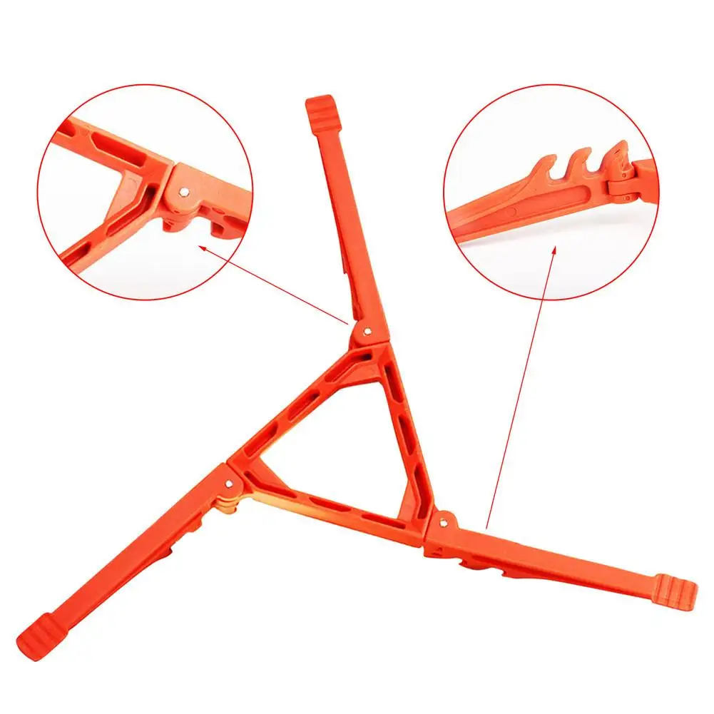 Leve Flat Tank Bracket Stand, dobrável portátil, Camping Stove, Estabilizador para atividades ao ar livre