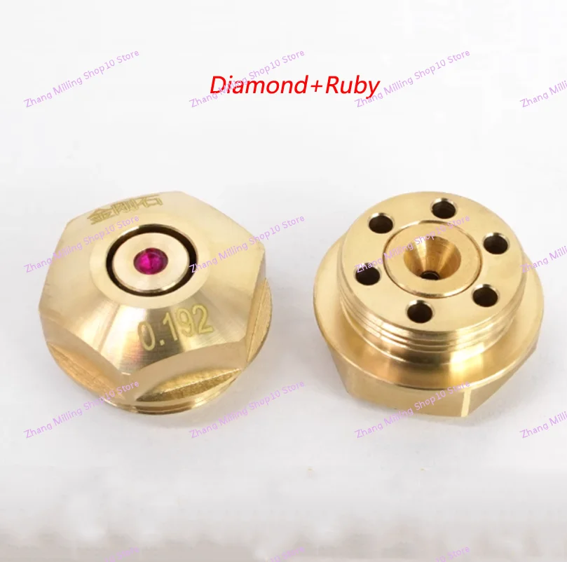 EDM Parts Ruby Molybdenum Wire Guider 0.192mm Ruby/Ceramic Water Nozzle Cooling Plate for Medium Speed Wire Cut Machine 1pc