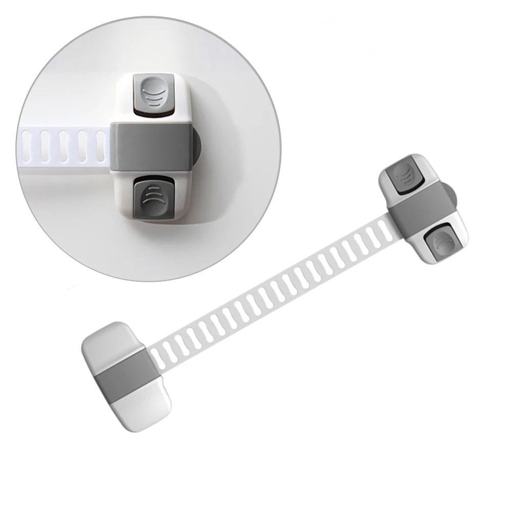 

8 Pc Security Lock Baby Cupboard Locks Child Safety Door Toddler Kids for Cabinets Proofing Drawer