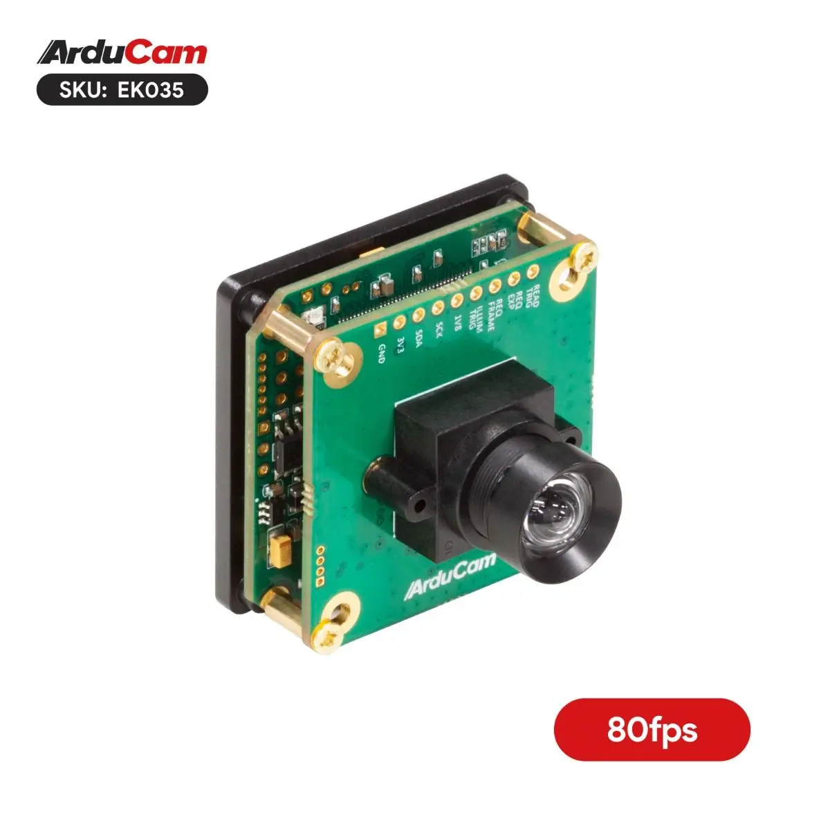 Arducam 2.2MP Mira220 RGB-IR Global Shutter USB3.0 Camera Evaluation Kit