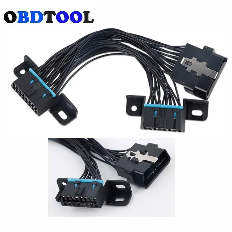 obd2-16pin-macho-para-2-femea-cabo-carro-diagnonstic-converter-obd-adaptador-y-divisor-cotovelo-extensao-conector-obdii-cabo-de-16-pinos
