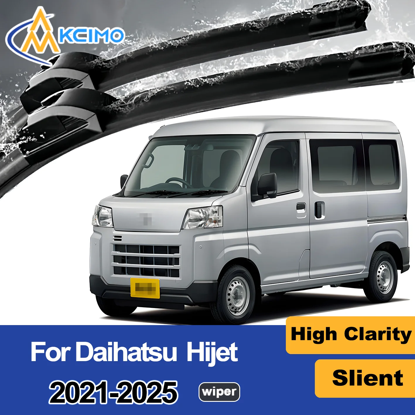 

2PCS New Wiper Blades for Daihatsu Hijet S700, S710 2021-2025 Daihatsu Atrai (passenger van) Toyota Pixis Van Subaru Sambar Van