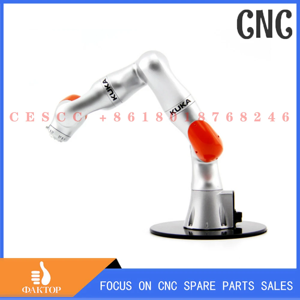 

New CNC 1:6 Kuka Lbr Iiwa Industrial Robot Robot Robot Arm Model Teaching Model 6-axis Teaching Aids Display