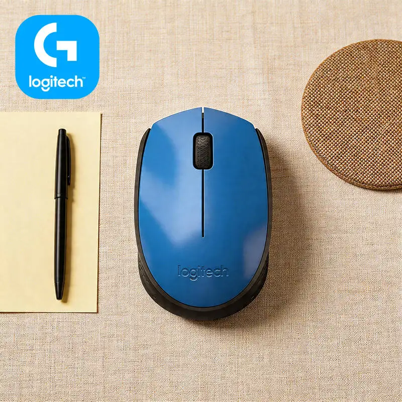 

Scratch-Proof Logitech M170 Wireless Optical Mouse 2.4GHz 10m Range 1000DPI for PC Mac Laptop Desktop Use