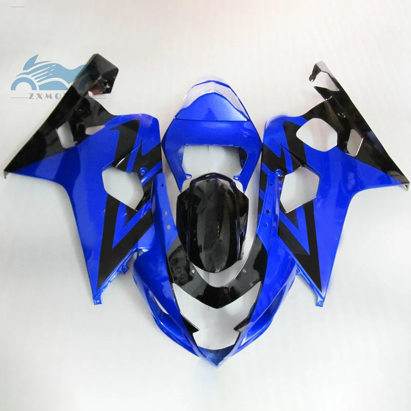 

Upgrade Fairing kits for SUZUKI 2004 2005 GSXR 600 R750 sport fairings kit 04 05 GSXR750 GSXR600 K4 dark blue body repair parts