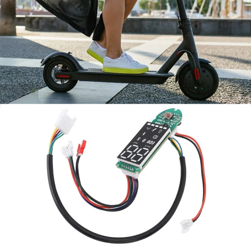 Picture 4:  Scooter Dashboard Instrument Panel With Mileage Display Impact Resistant Design