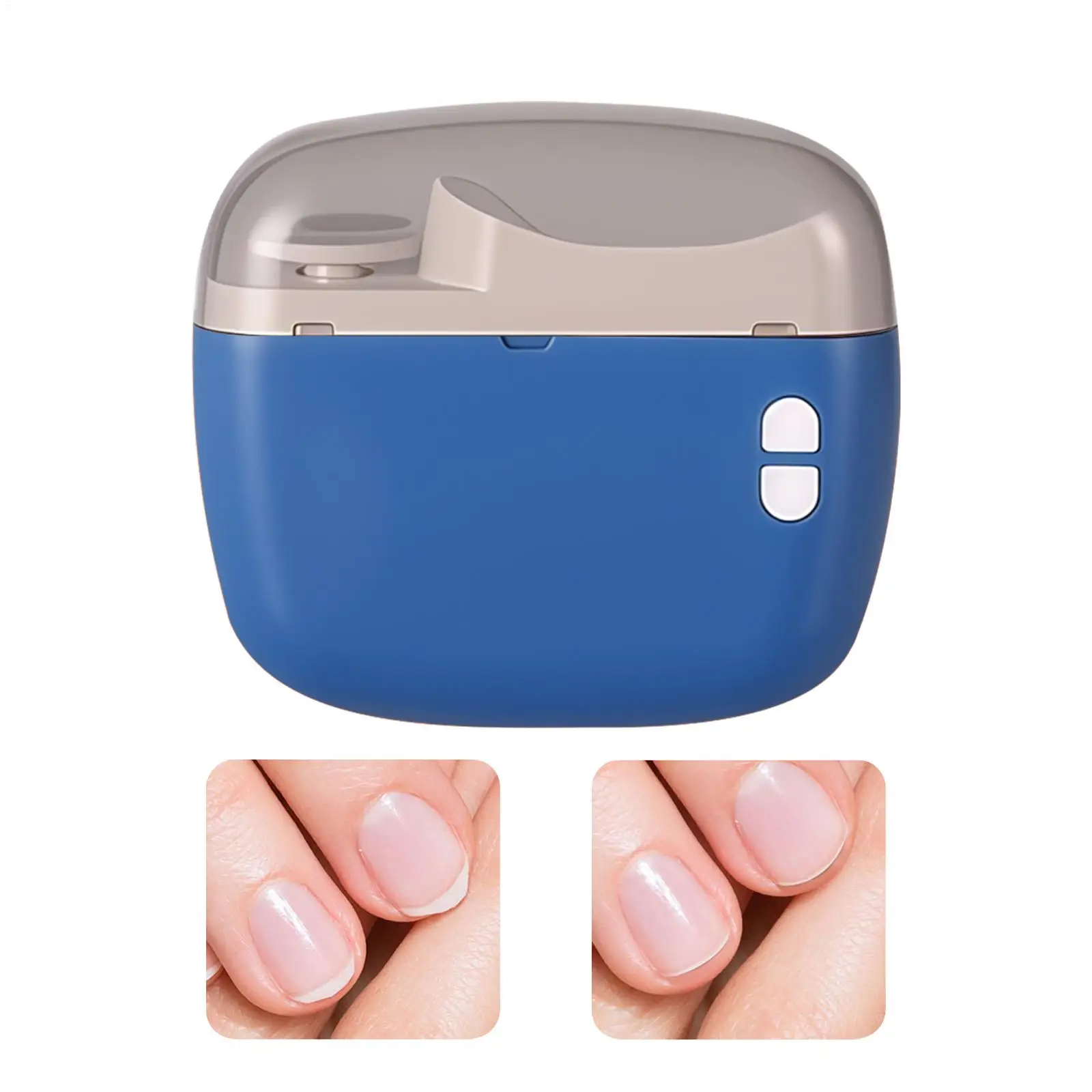 Coupe-ongles électrique silencieux à 2 vitesses, outils de manucure, broyeur pour bébé et adulte, coupe-ongles automatique, manucure, polissage, soins infirmiers