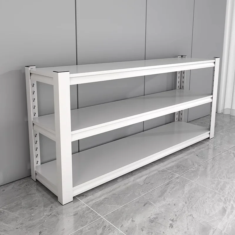 Customized. Shelf Shelf Multi-Layer Floor Household Storage Room Storage Rack Balcony Supermarket Warehouse Commercial Angle Ste