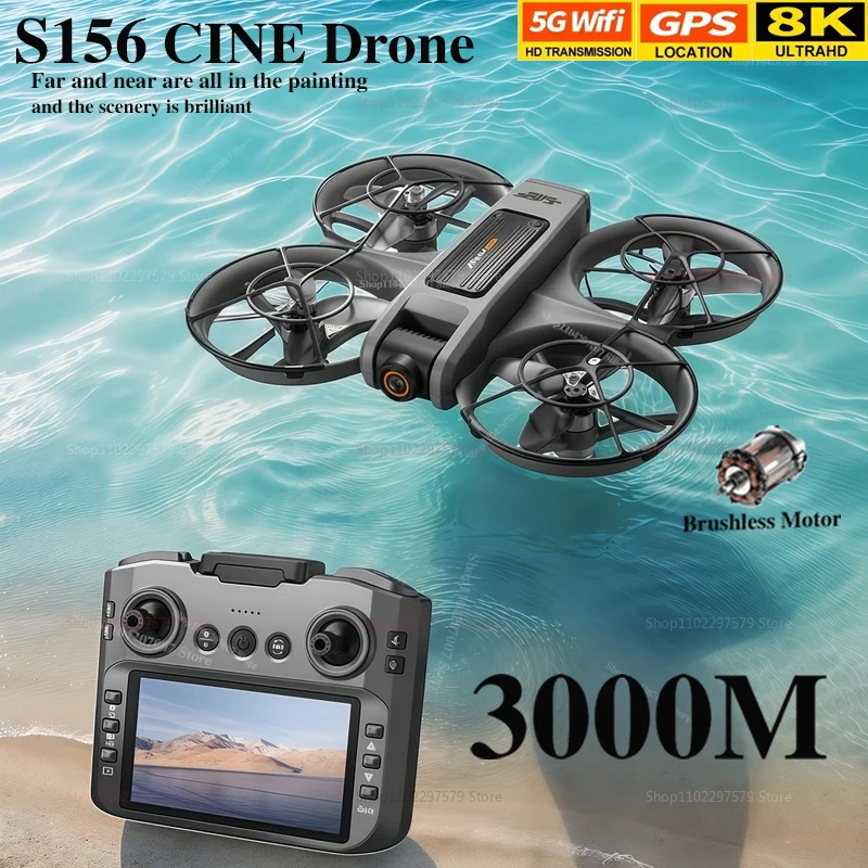 Nuevo Original S156 Drone 8K WIFI GPS profesional HD fotografía aérea Control remoto avión HD Cámara Dual Quadcopter juguete UAV
