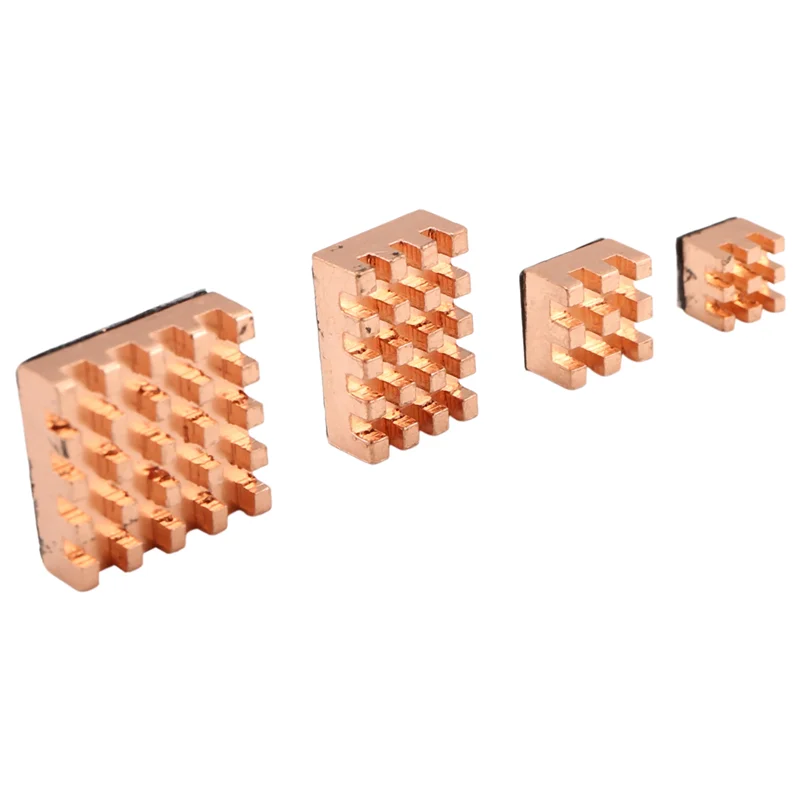 

Durable-4 Pieces Cooling Copper Heatsink For Raspberry Pi 4B 1G 2G 4G Cooling Heatsinks Cooler(Pure Coper Heatsink),4 Pieces Coo