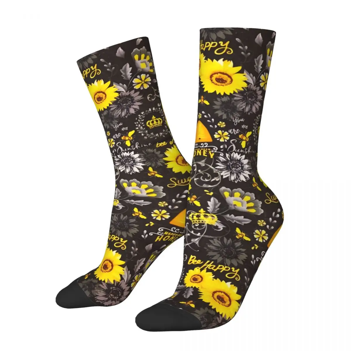 Daisy Socks Shopping 3D Print Boy Mid-calf Sock