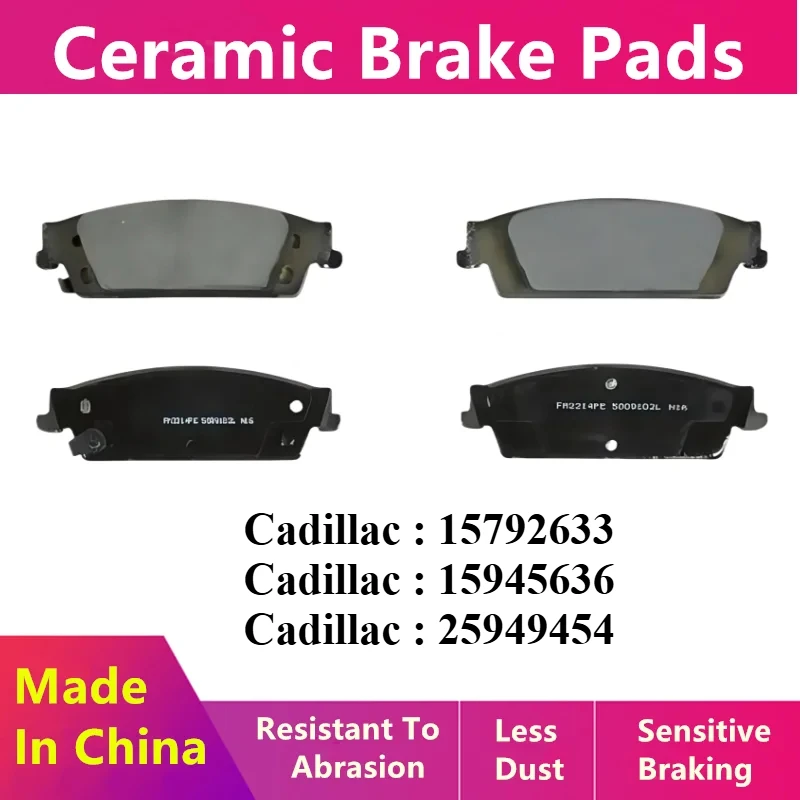 

For Cadillac Escalade(GMT K2XL)(2014-2020) 6.2L/Rear Brake Pad 15792633,15945636,25949454/Auto Parts