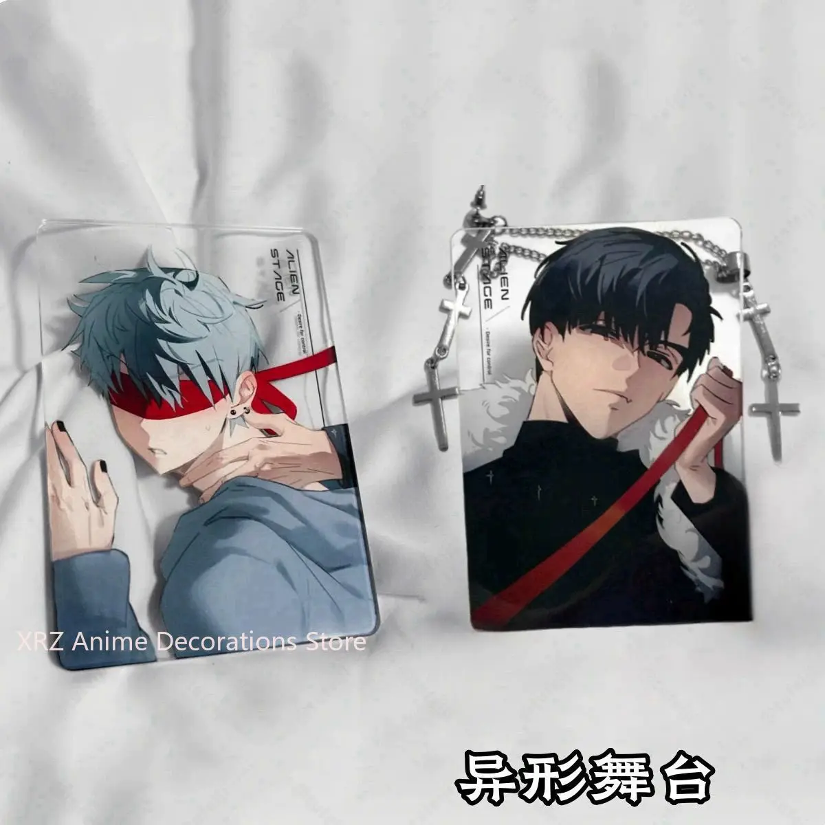 

Аниме ALIEN STAGE Ivan Till, акриловая прозрачная карта с героями мультфильмов, высокая красота, фотопробойник, подарок для друзей