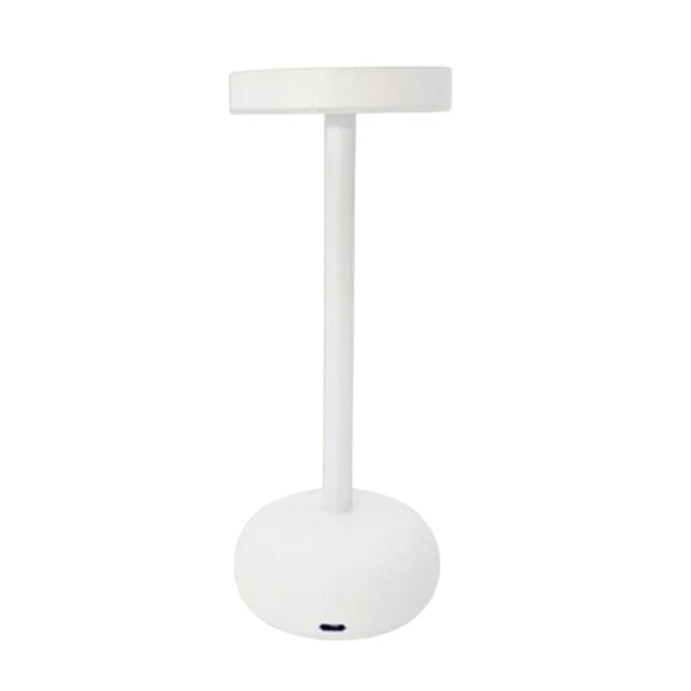 مصباح طاولة معدني للتحكم باللمس للعناية بالعين USB شحن LED لمبة مكتب ذكية ستبليس يعتم ضوء الغلاف الجوي غرفة الدراسة #1