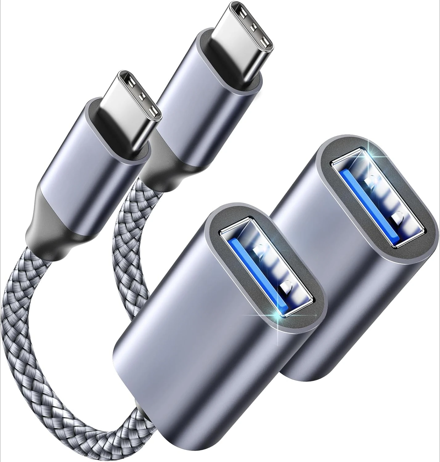 USB C - USB 3.0 어댑터, USB C 남성 - USB 여성 OTG 케이블 - USB 어댑터 호환 가능