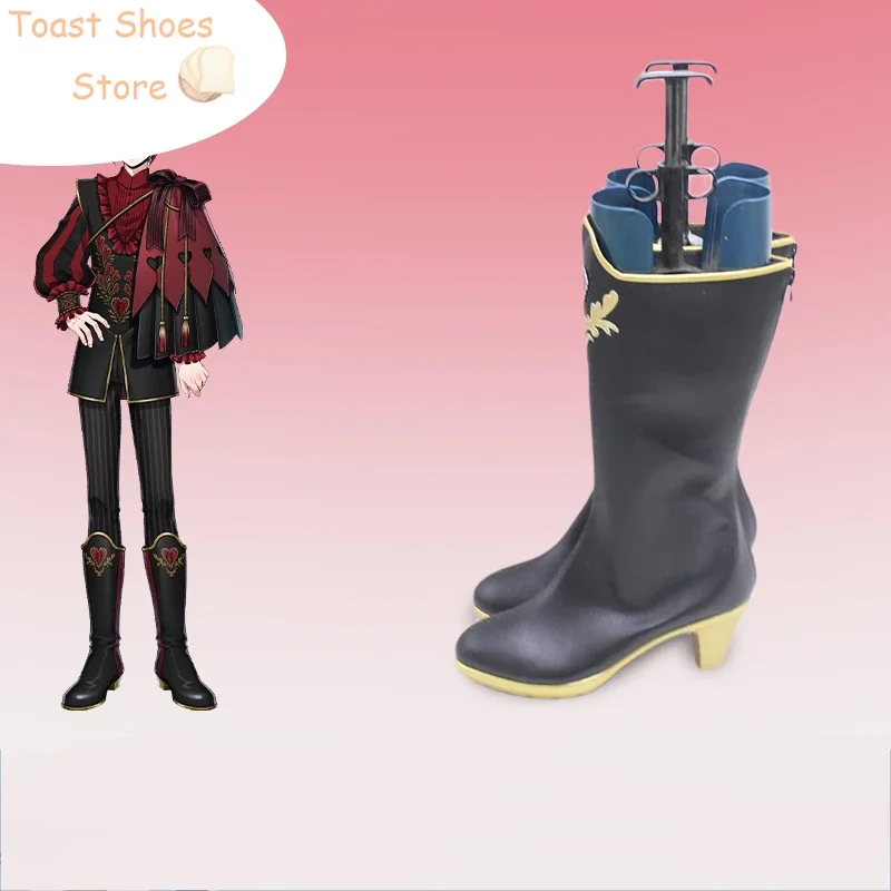 Riddle Cosplay Shoes Game Twisted Wonderland 2022 Holloween Party Shoes Carnival Boots Cosplay Props Costume Prop