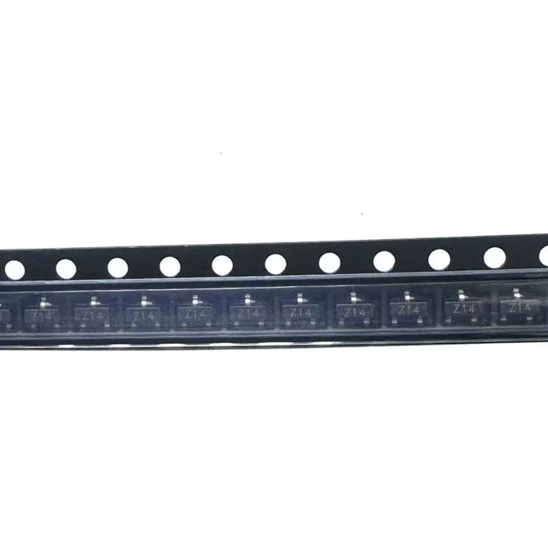 20 pieces genuine BZX84C3V3LT1G with silk screen Z14, SOT-23 surface mount voltage regulator diode 3.3V