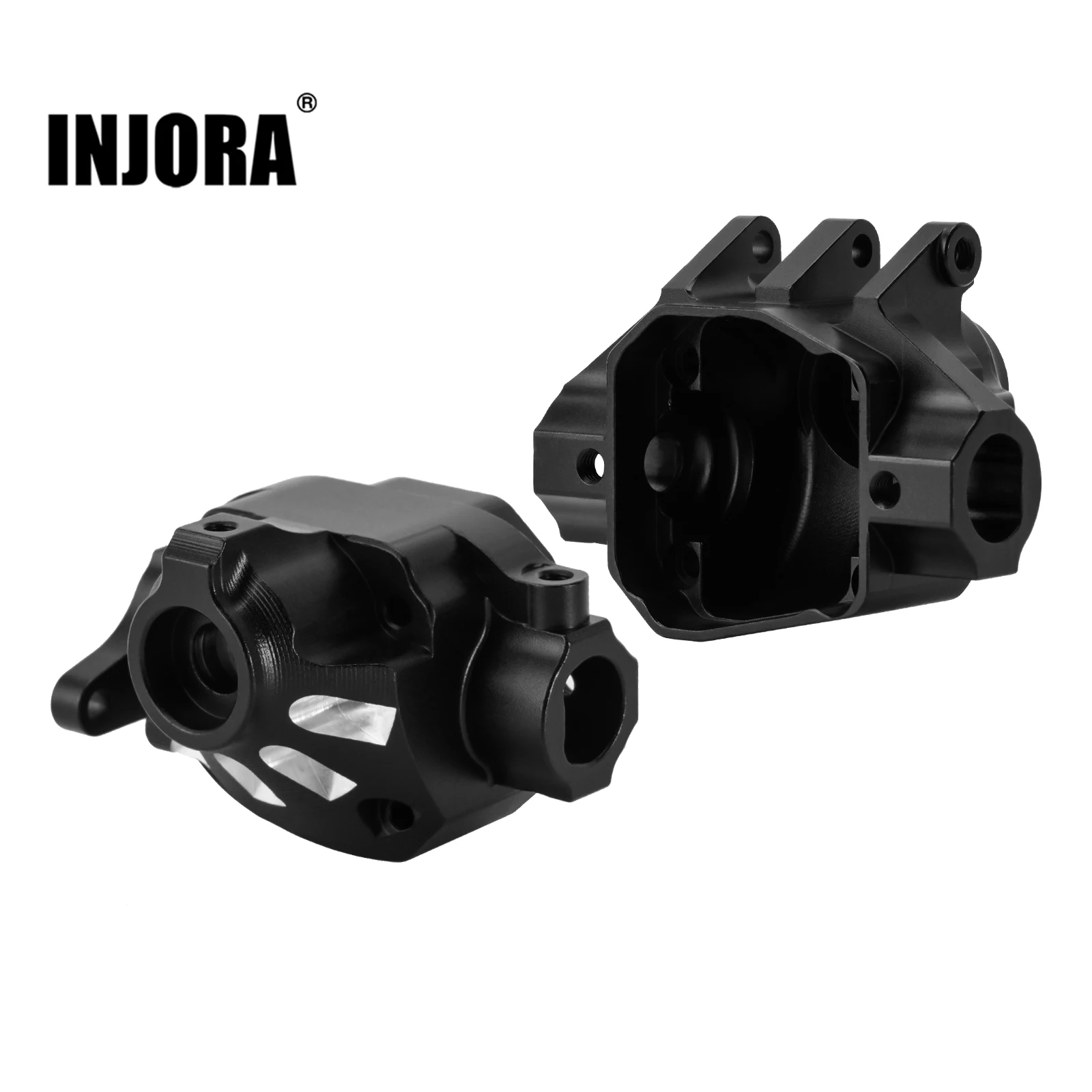 INJORA CNC Aluminum Axle Center 3rd Member Housing for 1/10 RC Crawler Axial SCX10 PRO Upgrade